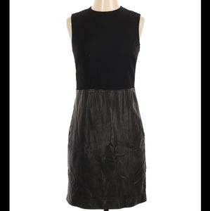 Vince Leather Dress